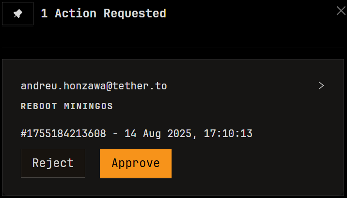 Authorized Action