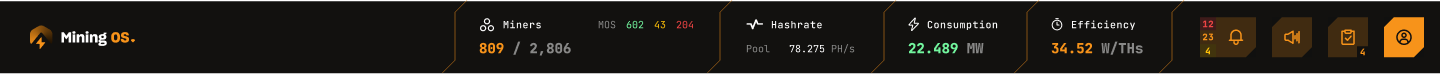 Header Bar — expanded variant